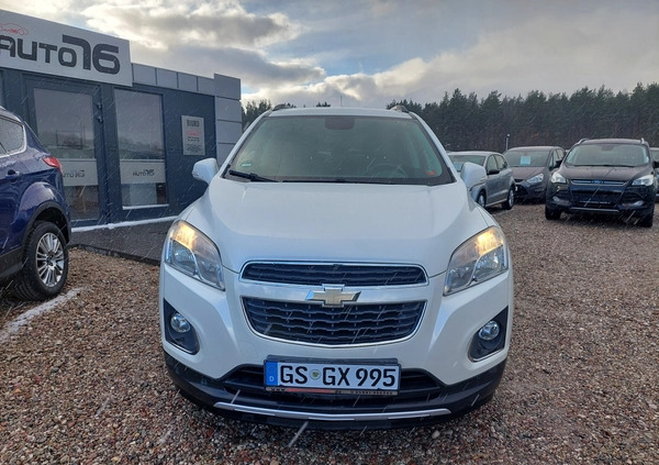 Chevrolet Trax cena 35900 przebieg: 219000, rok produkcji 2013 z Lębork małe 781